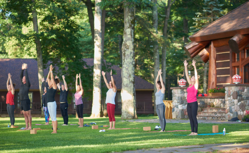 Yoga at the Red Crown Lodge